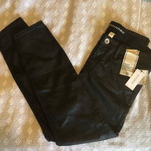 💎 NWT Banana Republic Skinny Shiny Jeans Sz 30